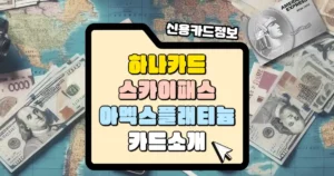 하나카드 스커이패스 아멕스 플래티늄 카드 썸네일