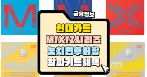 현대카드 M, X, Z 시리즈, 놓치면 후회할 알짜 카드 혜택 썸네일