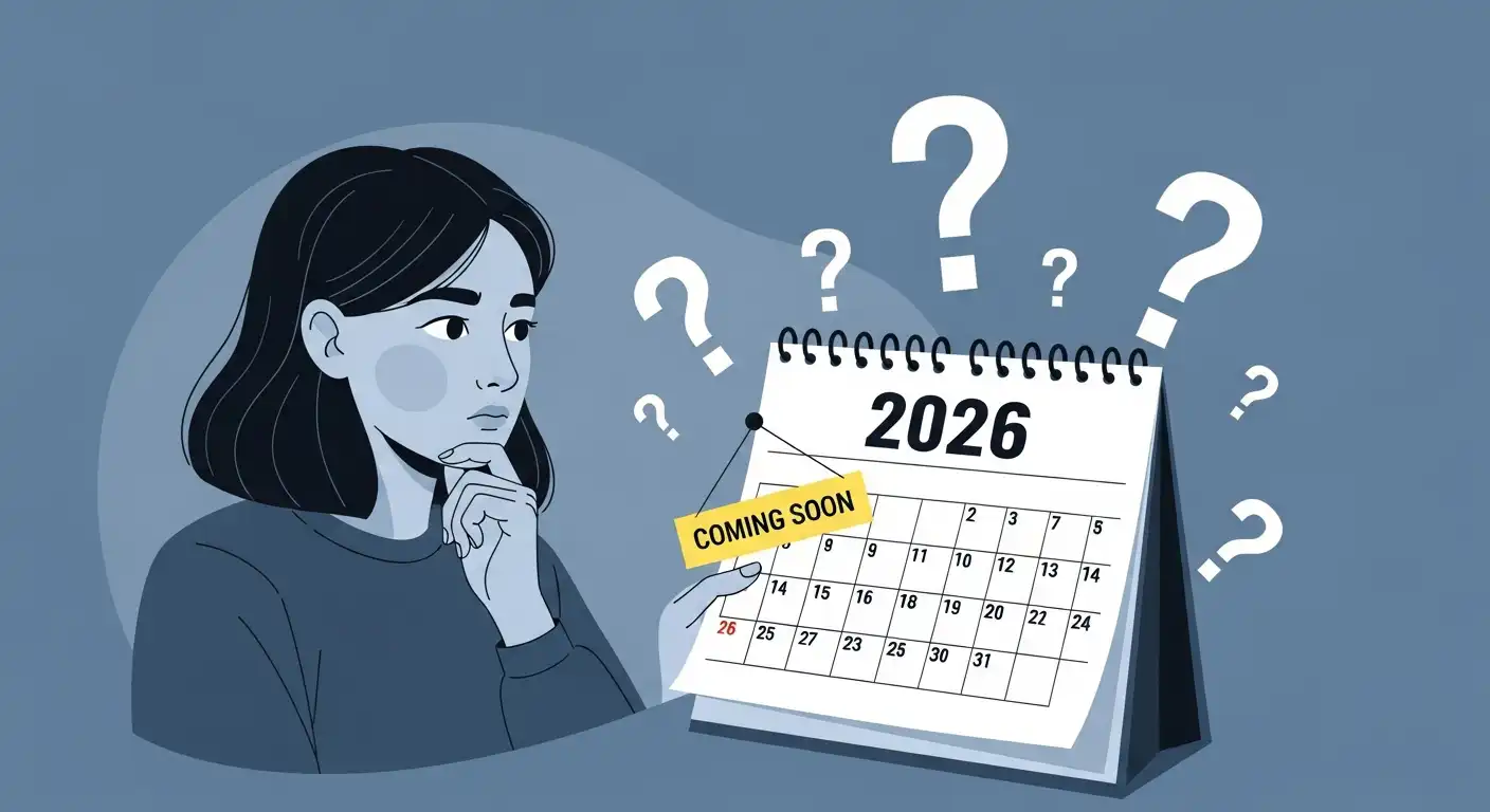 2026년 출시될 청년미래적금에 대한 기대와 불확실성을 표현하는 젊은이의 모습.