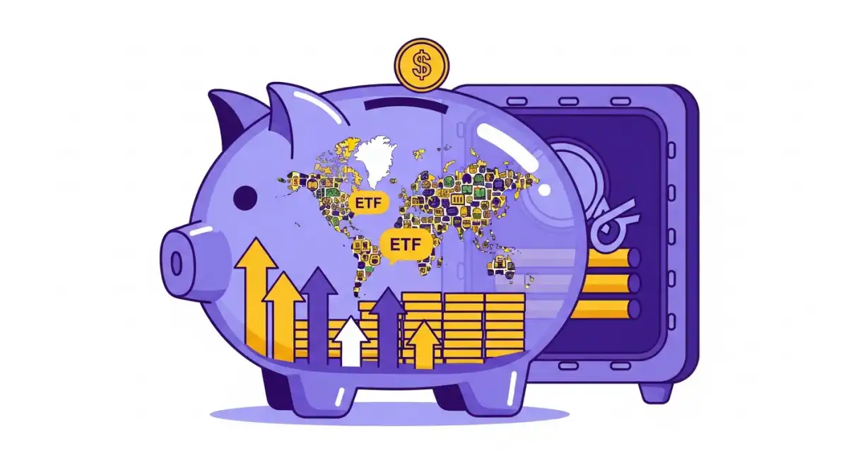 ISA 계좌 안에서 국내 주식, ETF 등 다양한 자산으로 분산 투자된 포트폴리오를 보여주는 이미지.