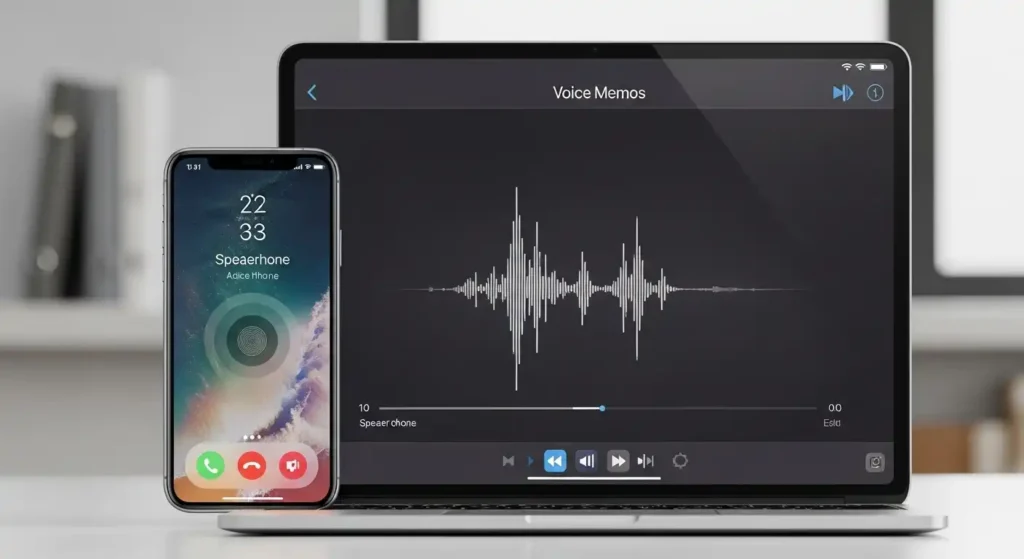 스마트폰과 테블릿이 나란히 화면을 보여주고 있다
